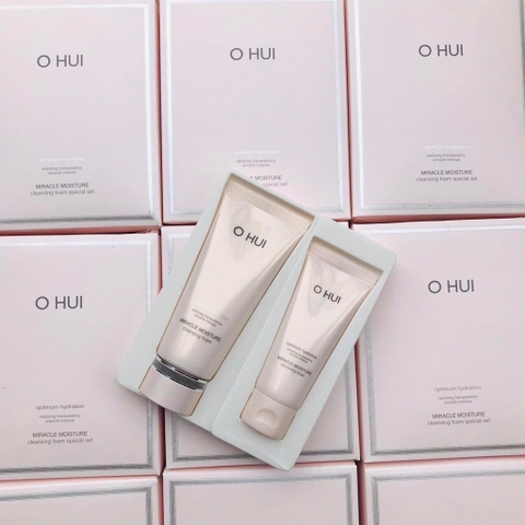 Set sữa rửa mặt ohui hồng 36kw (28ea) tăng 3%