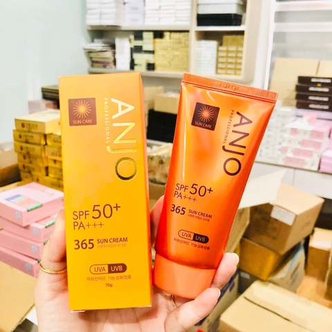 Kem chống nắng nâng tone Anjo SPF 50+ PA+++ 70g (100ea)