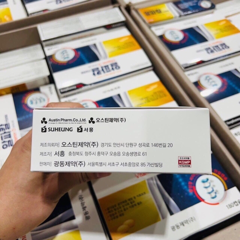 Thuốc đặc trị thoái hoá đốt sống hiệu thuốc Kwangdong 180 viên (47ea)