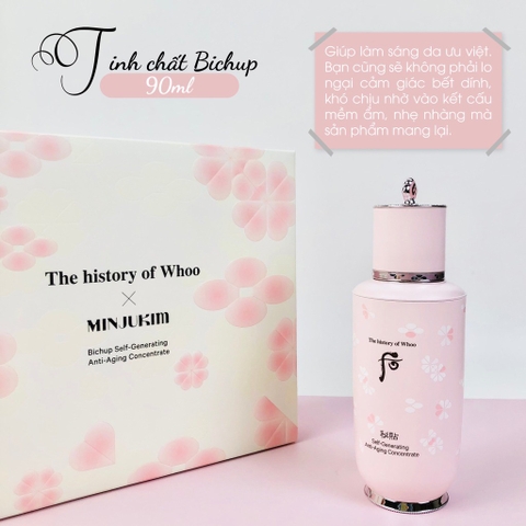 Set tinh chất tái sinh bichop bản giới hạn hồng 200kw (10ea)