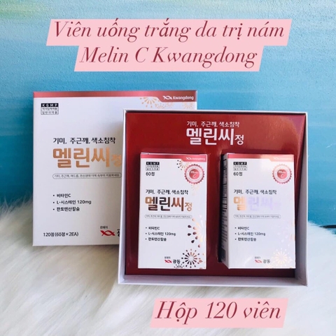 Viên uống trị nám kwangdong 120 viên ( 40ea)