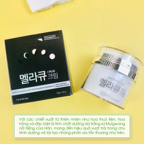 Kem dưỡng trắng trị nám Mela Q hiệu thuốc 50g (100ea)