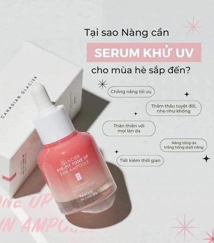 Serum chống nắng tone up FEELXO: SPF50+/PA+++ 30ml (60ea)