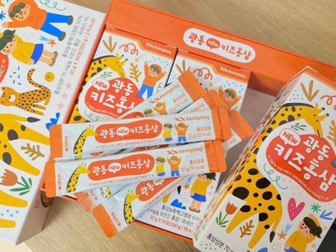 Hồng Sâm trẻ em kwangdong 30 gói 10gam (20ea)