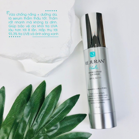Serum tế bào gốc chống nắng REJURAN spf15 pa+++ 40ml (110ea)