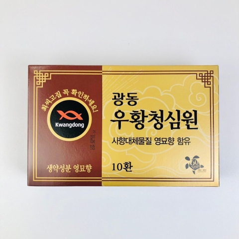 TPCN - Viên uống phòng chống đột quy 10 viên kwangdong màu nâu (20ea)