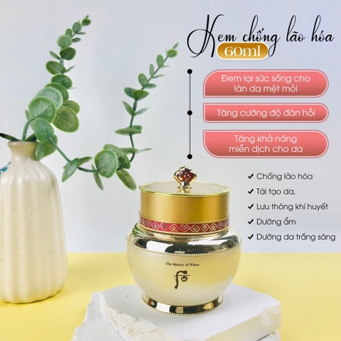 Set kem tái sinh Whoo Bichop tặng tinh chất 250kw (6ea) tăng 1%