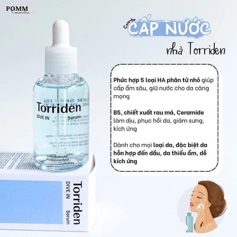 Tinh chất cấp nước siêu căng bóng Torriden 50ml (96ea)