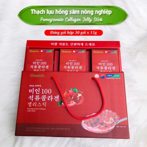 Thạch lựu collagen tập đoàn nonghuyp 30gói x 15g (10ea)