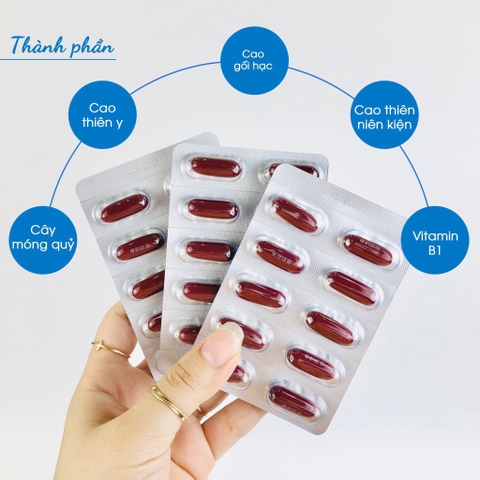 Thuốc chống tê bì tay chân - run tay lạnh chân Kwangdong 120 viên  (40ea)