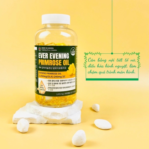 B01-Tinh dầu hoa anh thảo Ever Evening 365 viên (24ea)