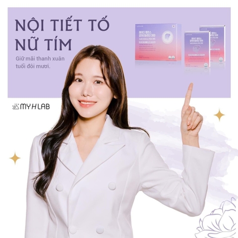 TPCN - Viên cân bằng nội tiết tố nữ tím G300 hộp 120 viên (20ea)