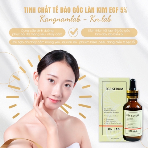 Tinh chất tế bào gốc lăn kim EGF 5% 50ml KangnamLab - Kn.Lab
