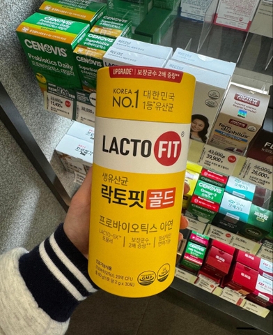 Men tiêu hoá Lactofit 50 gói 100gam Top 1 Olive Young CKD Pharm (30ea)