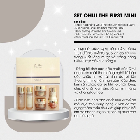 B01- Set Ohui the first mini 5sp (40ea)