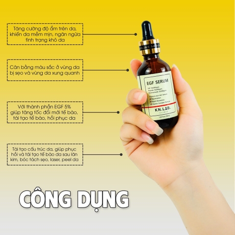 Tinh chất tế bào gốc lăn kim EGF 5% 50ml KangnamLab - Kn.Lab