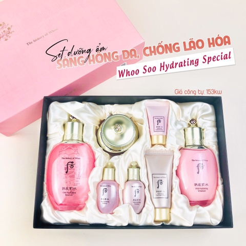 Set whoo hồng 153kw (8ea)