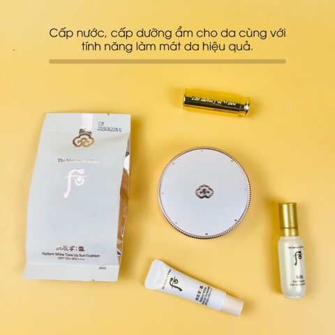 Set phấn nước whoo trắng dưỡng trắng 70kw (24ea)