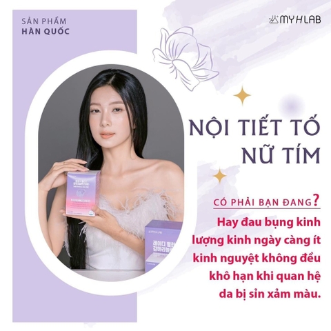 TPCN - Viên cân bằng nội tiết tố nữ tím G300 hộp 120 viên (20ea)