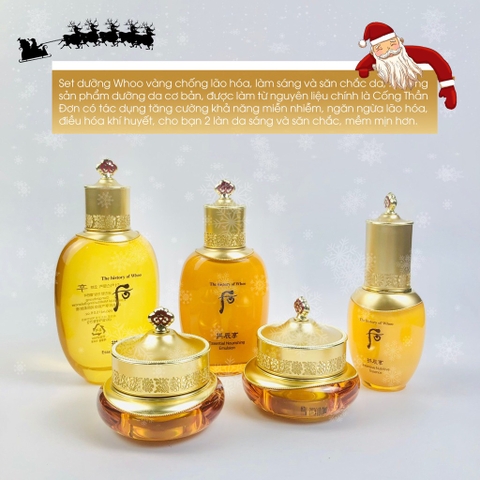 Set whoo vàng tái sinh 5sp 295kw (8ea)