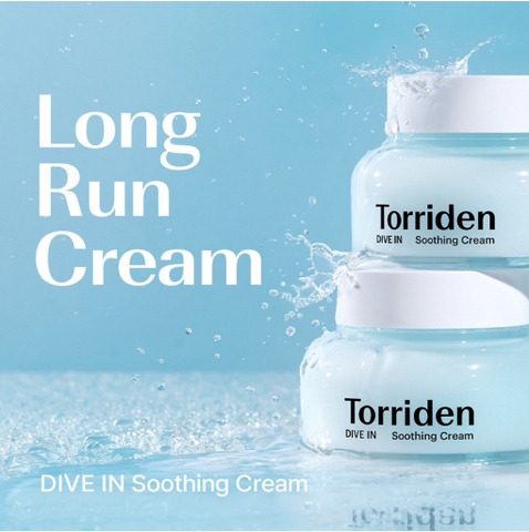 Kem dưỡng siêu căng bóng Torriden Dive in Soothing Cream 100ml (75ea)