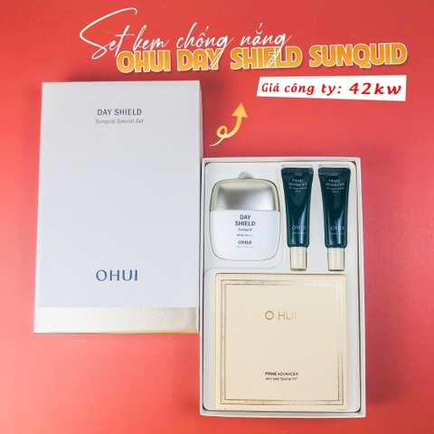 Set kem chống nắng ohui 42kw (8ea)