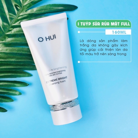 Set sữa rửa mặt ohui trắng 40kw tăng 3% (20ea)  Sao chép