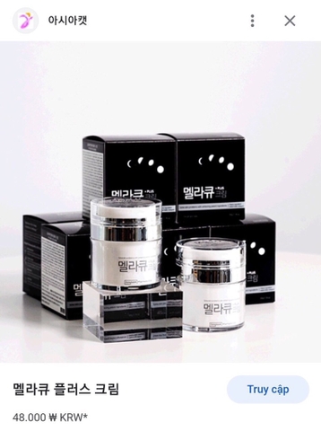 Kem dưỡng trắng trị nám Mela Q hiệu thuốc 50g (100ea)