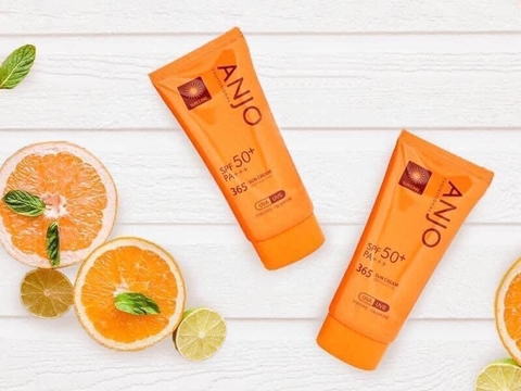 Kem chống nắng nâng tone Anjo SPF 50+ PA+++ 70g (100ea)