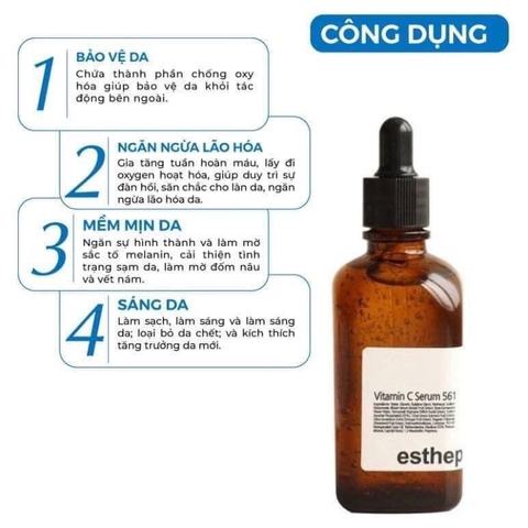 B01- Tinh chất vitamin C 561 ESTHE PRO 100ml (42ea)