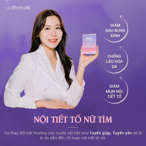 TPCN - Viên cân bằng nội tiết tố nữ tím G300 hộp 120 viên (20ea)