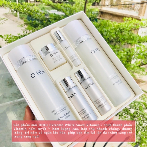 Set ohui trắng trị nám 2sp 105kw (8ea)