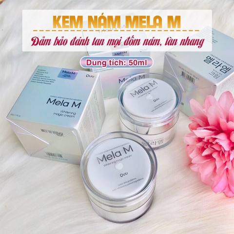 Kem trị nám tàn nhang MELA M - Dr.MH 50g (50ea)