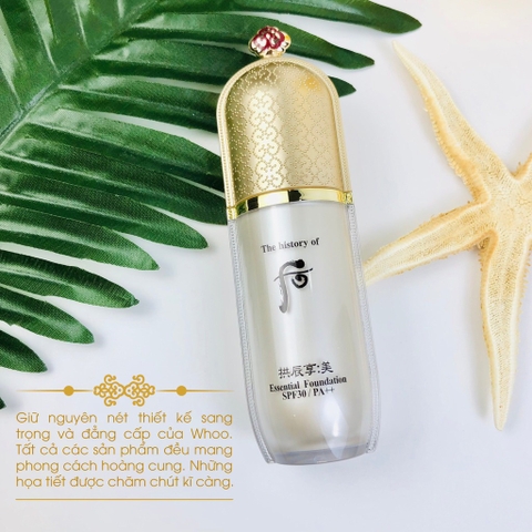 Kem nền chống nắng Whoo SPF30 PA++ màu số 1