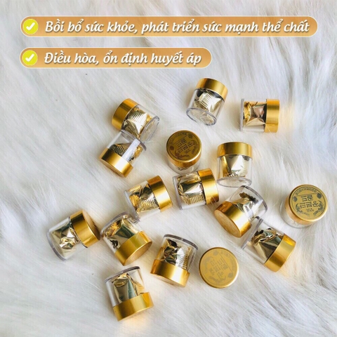 B02 - Viên hoàn đông trùng hạ thảo điều hoà huyết áp hộp vàng 60 viên (10ea)