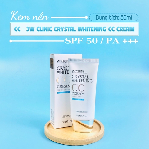 CC Cream Chống nắng lên tone 3W 50ml (100ea)