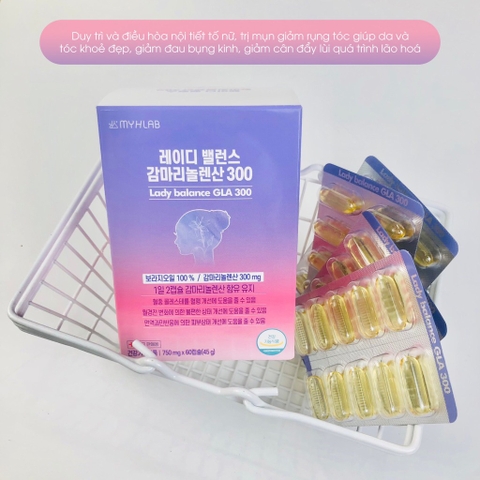 TPCN - Viên cân bằng nội tiết tố nữ tím G300 hộp 120 viên (20ea)
