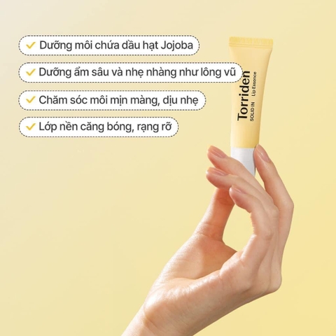 Son dưỡng ủ môi chống nứt nẻ Torriden (140ea)