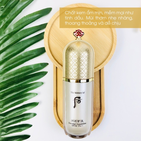 Kem nền chống nắng Whoo SPF30 PA++ màu số 1