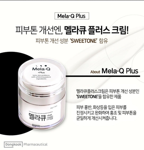 Kem dưỡng trắng trị nám Mela Q hiệu thuốc 50g (100ea)