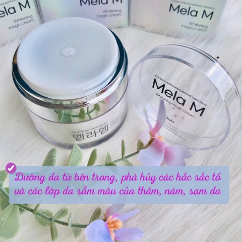 Kem trị nám tàn nhang MELA M - Dr.MH 50g (50ea)