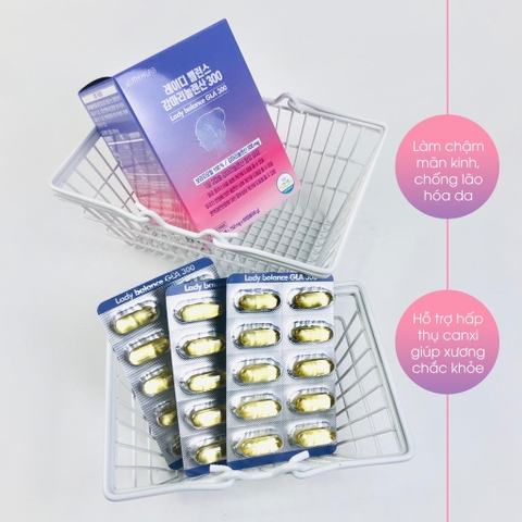 TPCN - Viên cân bằng nội tiết tố nữ tím G300 hộp 120 viên (20ea)