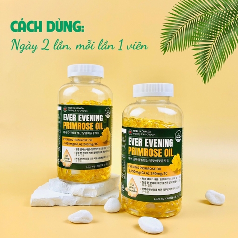 B01-Tinh dầu hoa anh thảo Ever Evening 365 viên (24ea)