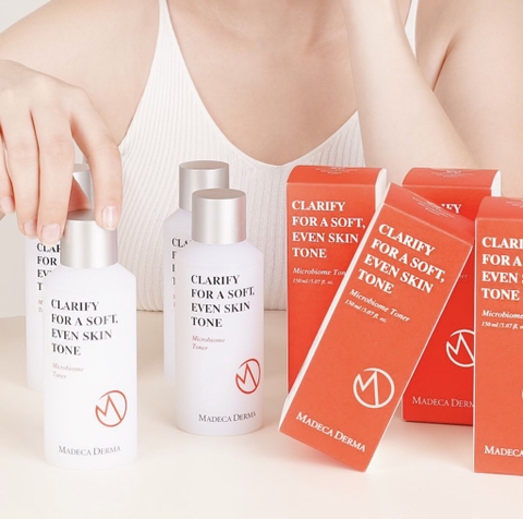 Nước hoa hồng dưỡng trắng MADECA DERMA tập đoàn dược Dongkook 150ml (40ea)