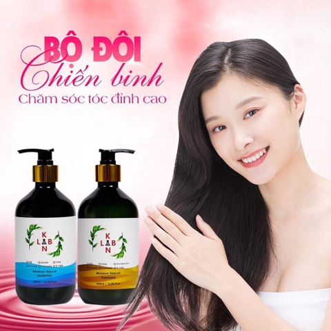B01-Cặp dầu gội trị liệu, trị gàu và chống rụng tóc KangnamLab - Kn.Lab 500ml + 500ml (25ea)