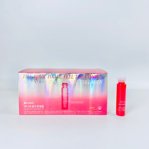 Nước uống đẹp da collagen LG hộp 28 ống * 25ml