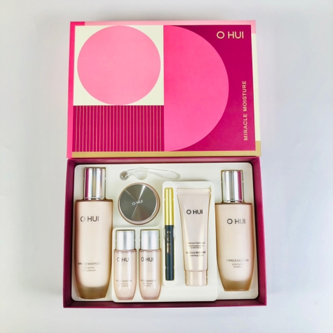 Set ohui hồng dưỡng ẩm 3sp 115kw tăng 1% (8ea)