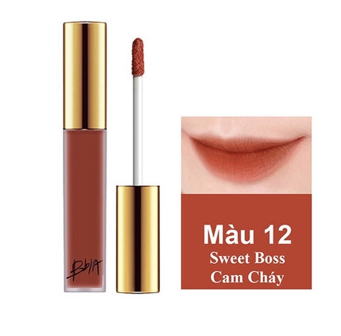 Son BBIA màu 12 cam cháy