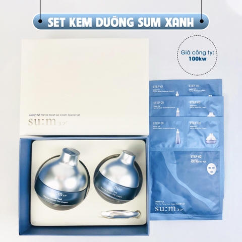 Set kem sum xanh