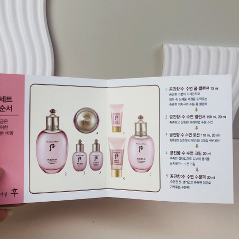 Set whoo hồng 153kw (8ea)